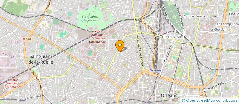 localisation de l'entreprise MONSIEUR PAUL PIETYRA à ORLEANS