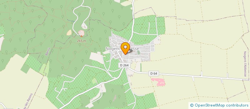 localisation de l'entreprise MONSIEUR PAUL PILLIOT  NOGENT-L'ABBESSE