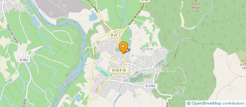 localisation de l'entreprise MONSIEUR PAUL PIOCH  ANIANE