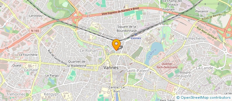 localisation de l'entreprise MONSIEUR PAUL PISANI à VANNES