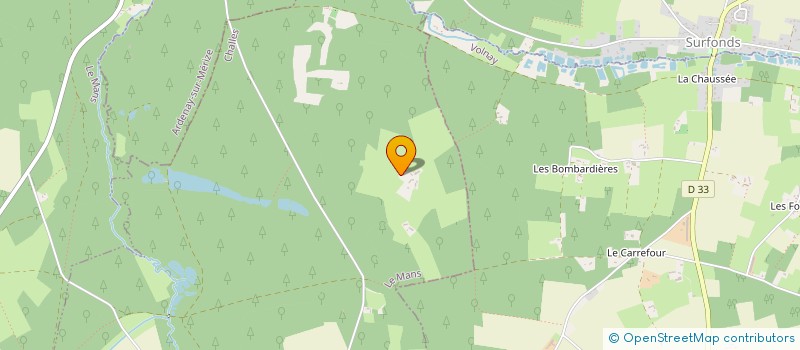 localisation de l'entreprise MONSIEUR PAUL PISSOT  CHALLES