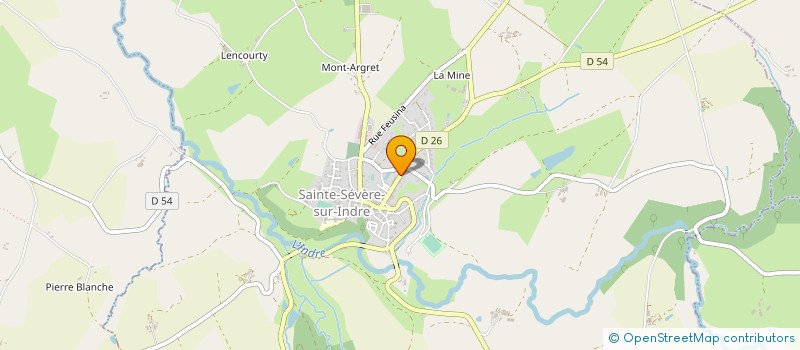 localisation de l'entreprise MONSIEUR PAUL PLEUCHOT à SAINTE-SEVERE-SUR-INDRE