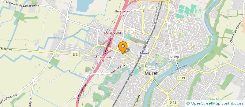 localisation de l'entreprise MONSIEUR PAUL PLOUVIEZ à MURET