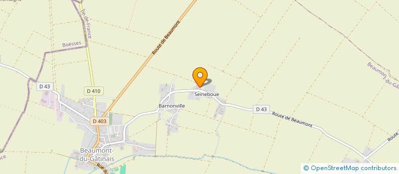 localisation de l'entreprise MONSIEUR PAUL POMMIER à BEAUMONT-DU-GATINAIS