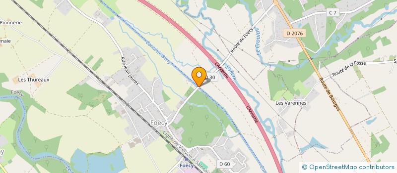 localisation de l'entreprise MONSIEUR PAUL PONROY  FOECY