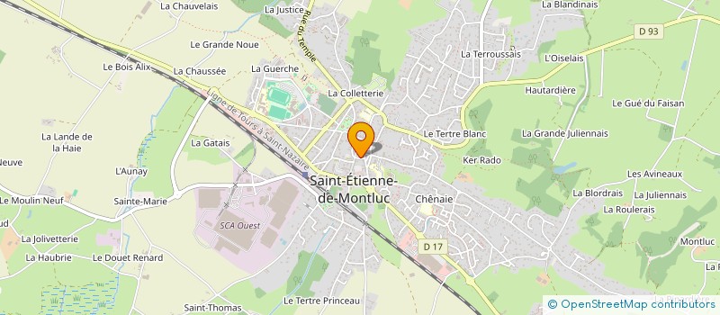 localisation de l'entreprise MONSIEUR PAUL POPA à CHOLET