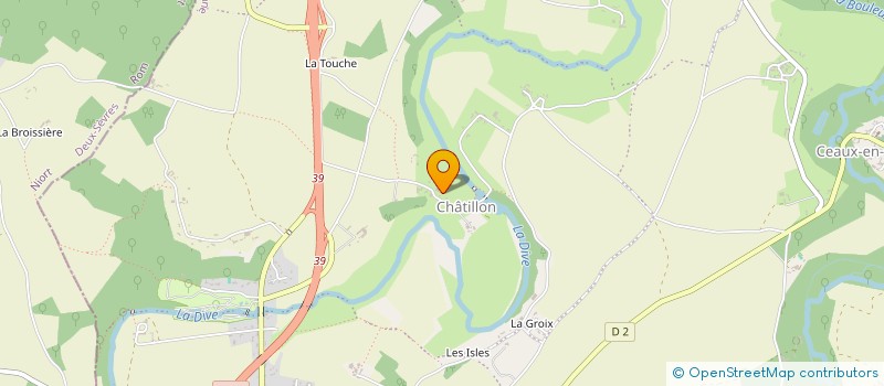 localisation de l'entreprise MONSIEUR PAUL POULIN à VOULON