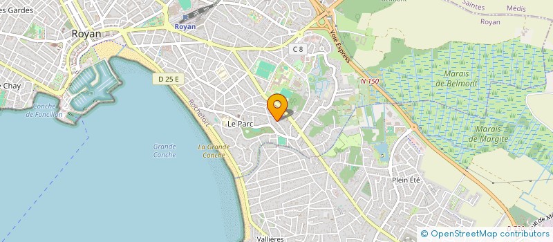 localisation de l'entreprise MONSIEUR PAUL POUPEAU  ROYAN