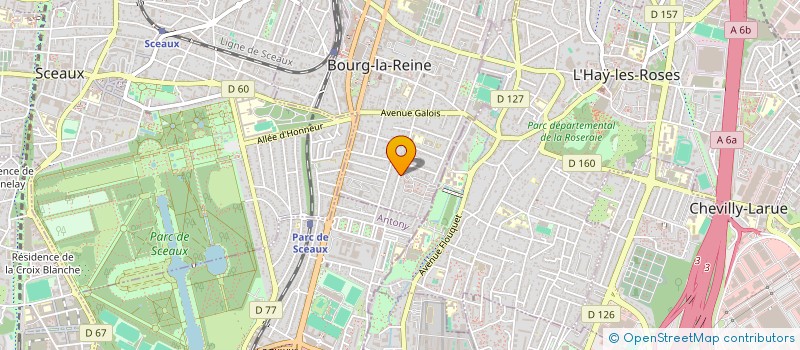 localisation de l'entreprise MONSIEUR PAUL PRATS à BOURG-LA-REINE