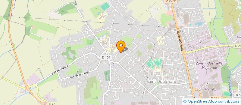 localisation de l'entreprise MONSIEUR PAUL PRESTAGE  SAINT-DOULCHARD