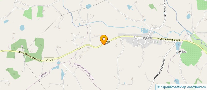 localisation de l'entreprise MONSIEUR PAUL PRESTOT  SAINT-MAURICE-DE-LESTAPEL