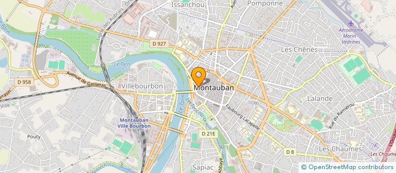 localisation de l'entreprise MONSIEUR PAUL PROVENDIER  MONTAUBAN