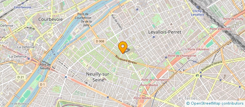 localisation de l'entreprise MONSIEUR PAUL PRUNET à NEUILLY-SUR-SEINE