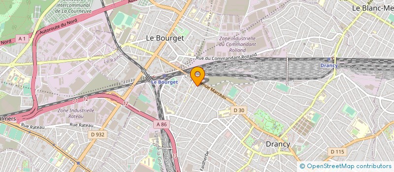 localisation de l'entreprise MONSIEUR PAUL PUTMAN à DRANCY