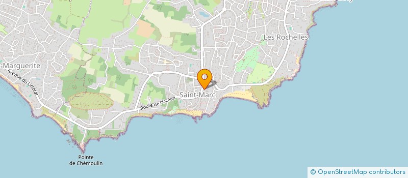 localisation de l'entreprise MONSIEUR PAUL QUENTIN  SAINT-NAZAIRE