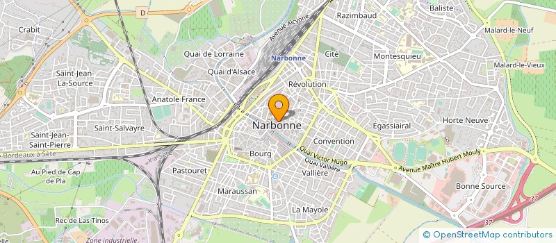 localisation de l'entreprise MONSIEUR PAUL QUINTANA à NARBONNE