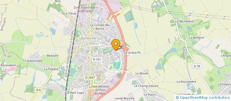 localisation de l'entreprise MONSIEUR PAUL RABAUD à BELLEVIGNY