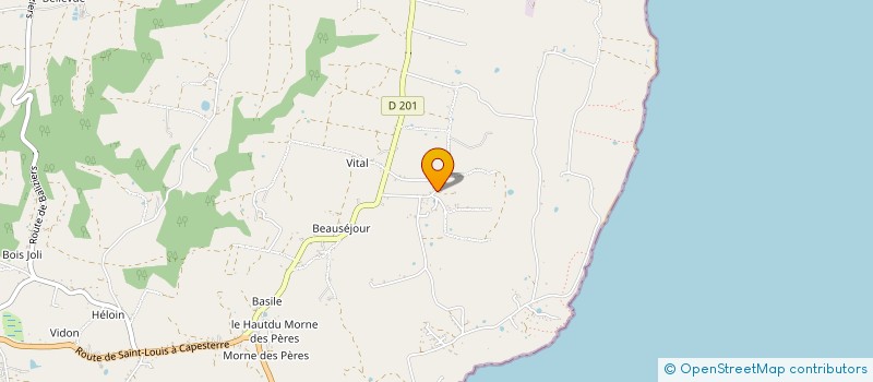 localisation de l'entreprise MONSIEUR PAUL RABOTEUR à CAPESTERRE-DE-MARIE-GALANTE