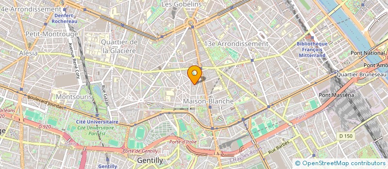 localisation de l'entreprise MONSIEUR PAUL RAKOTOASITERA  PARIS