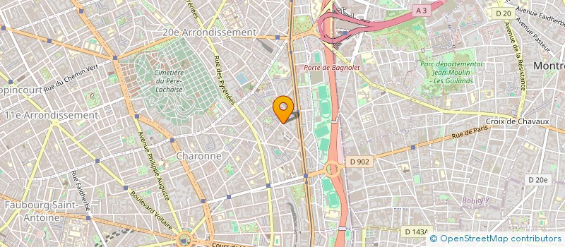 localisation de l'entreprise MONSIEUR PAUL RAMBIE  PARIS