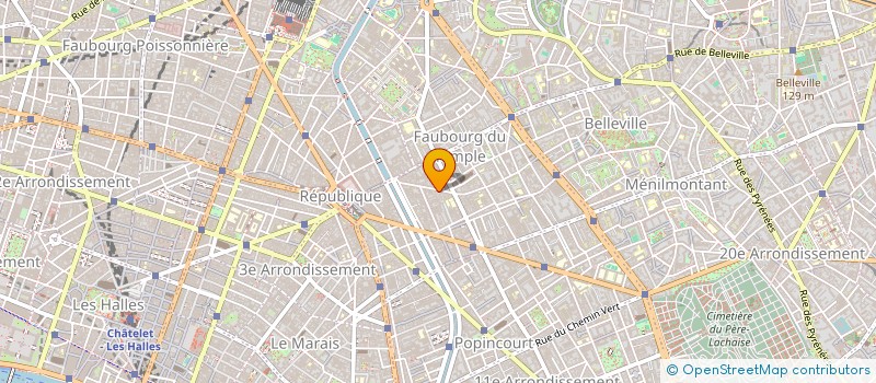 localisation de l'entreprise MONSIEUR PAUL RANCILLAC  PARIS