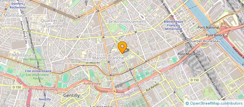 localisation de l'entreprise MONSIEUR PAUL RASOLOSON  PARIS