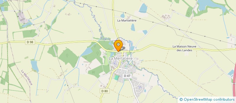 localisation de l'entreprise MONSIEUR PAUL RATOUIT  LA MERLATIERE