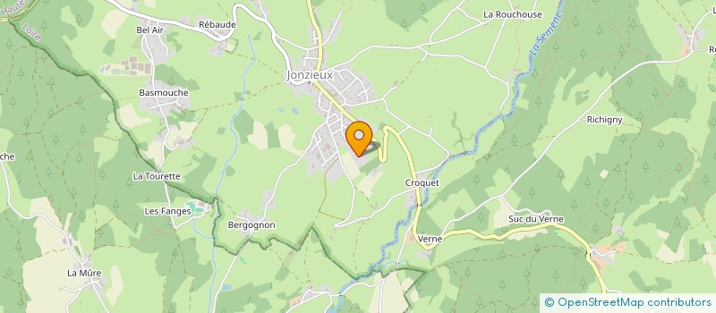 localisation de l'entreprise MONSIEUR PAUL RAVEL  JONZIEUX