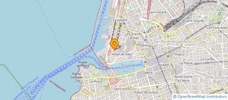 localisation de l'entreprise MONSIEUR PAUL REAL à MARSEILLE