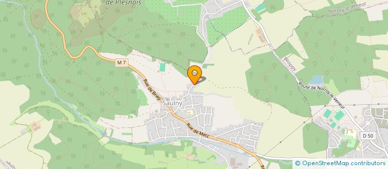 localisation de l'entreprise MONSIEUR PAUL REATO  SAULNY