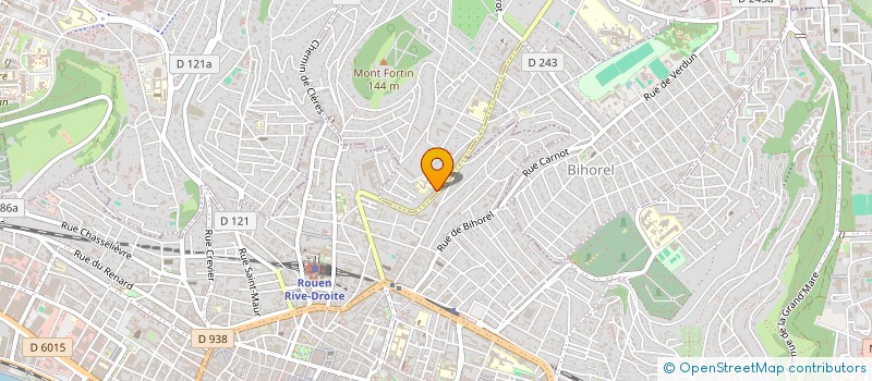 localisation de l'entreprise MONSIEUR PAUL RECHER à BOIS-GUILLAUME