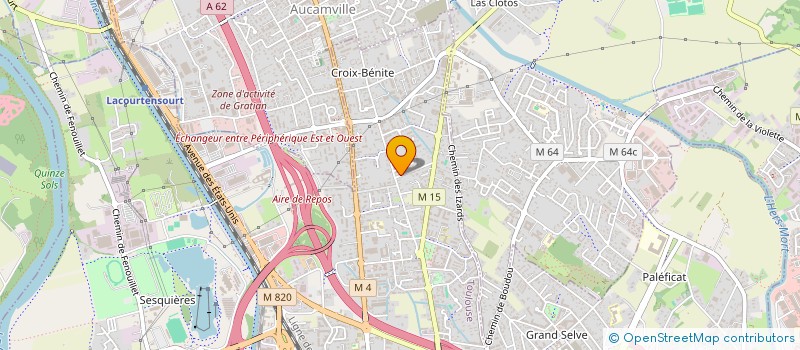 localisation de l'entreprise MONSIEUR PAUL REDONNET à TOULOUSE