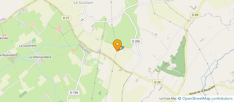 localisation de l'entreprise MONSIEUR PAUL REEVES à LE GUISLAIN