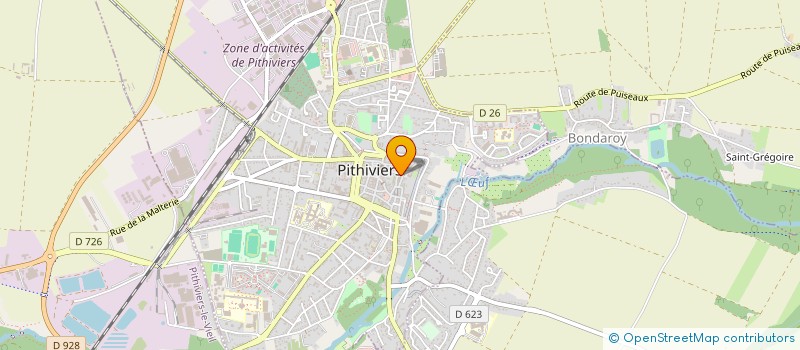 localisation de l'entreprise MONSIEUR PAUL RENARD à PITHIVIERS