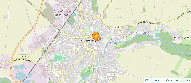 localisation de l'entreprise MONSIEUR PAUL RENARD à PITHIVIERS