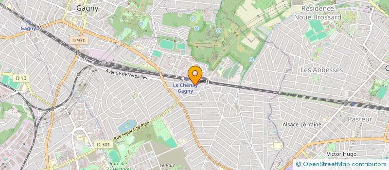 localisation de l'entreprise MONSIEUR PAUL RENAULT  GAGNY