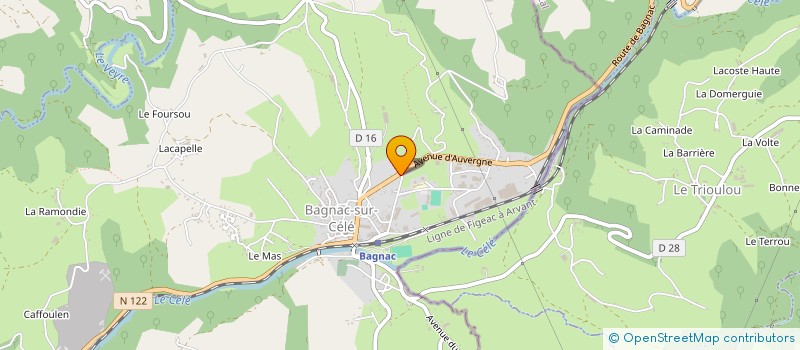 localisation de l'entreprise MONSIEUR PAUL RENE BERTI  PRENDEIGNES