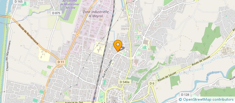 localisation de l'entreprise MONSIEUR PAUL REOUNE  MONTELIMAR