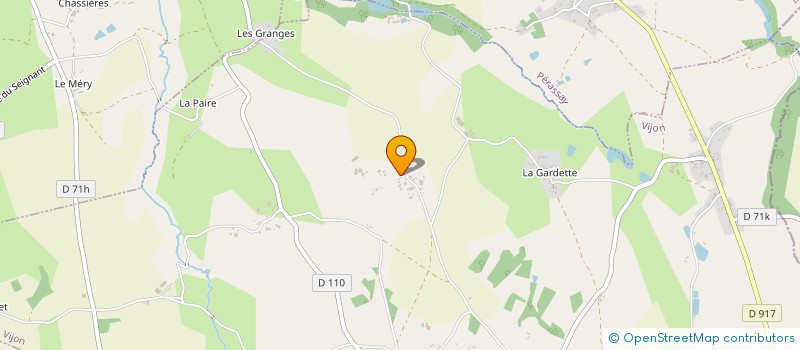 localisation de l'entreprise MONSIEUR PAUL REULIER à VIJON