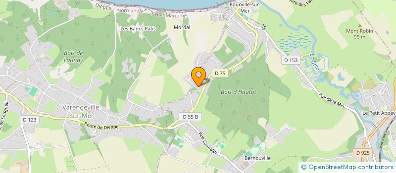 localisation de l'entreprise MONSIEUR PAUL REVERDY  HAUTOT-SUR-MER