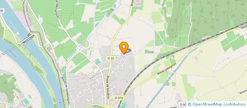 localisation de l'entreprise MONSIEUR PAUL REY  TARASCON