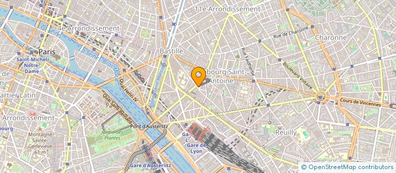 localisation de l'entreprise MONSIEUR PAUL REY  PARIS