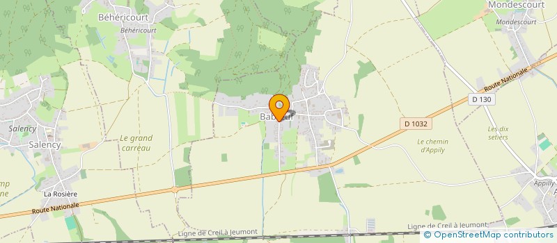 localisation de l'entreprise MONSIEUR PAUL REYGUE  BABUF