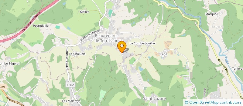 localisation de l'entreprise MONSIEUR PAUL REYNOLDS  BEAUREGARD-DE-TERRASSON