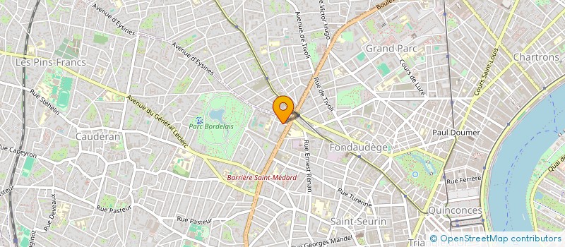 localisation de l'entreprise MONSIEUR PAUL RIBAULT  BORDEAUX