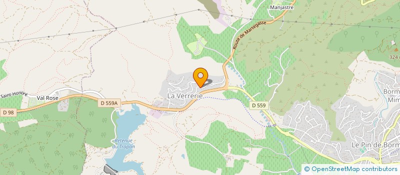 localisation de l'entreprise MONSIEUR PAUL RICARD à BORMES-LES-MIMOSAS