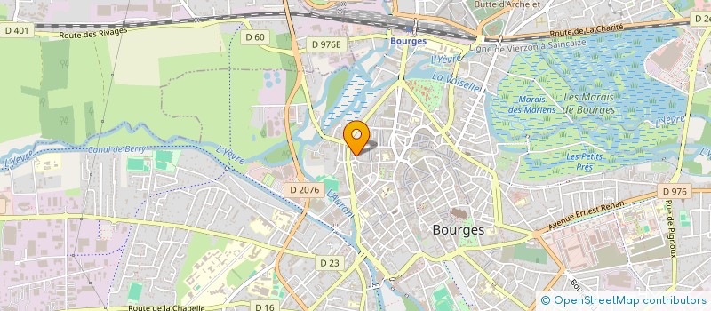 localisation de l'entreprise MONSIEUR PAUL RICCI à BOURGES
