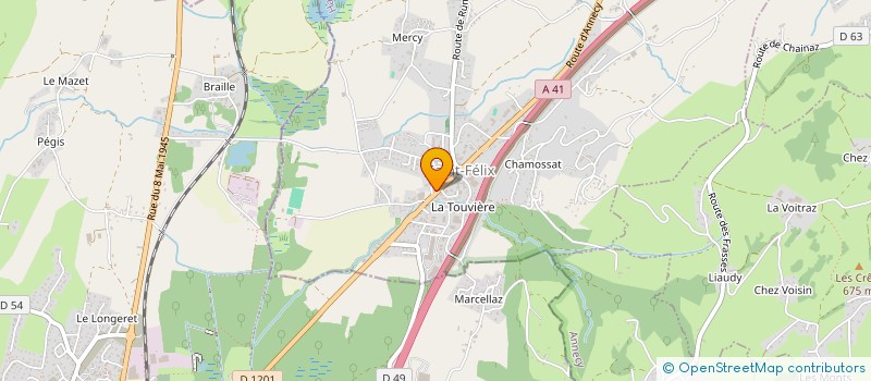 localisation de l'entreprise MONSIEUR PAUL RICHARD  SAINT-FELIX