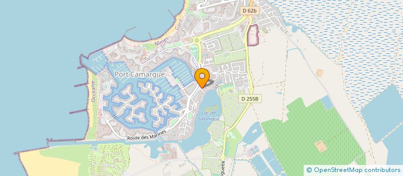 localisation de l'entreprise MONSIEUR PAUL RICOU  LE GRAU-DU-ROI