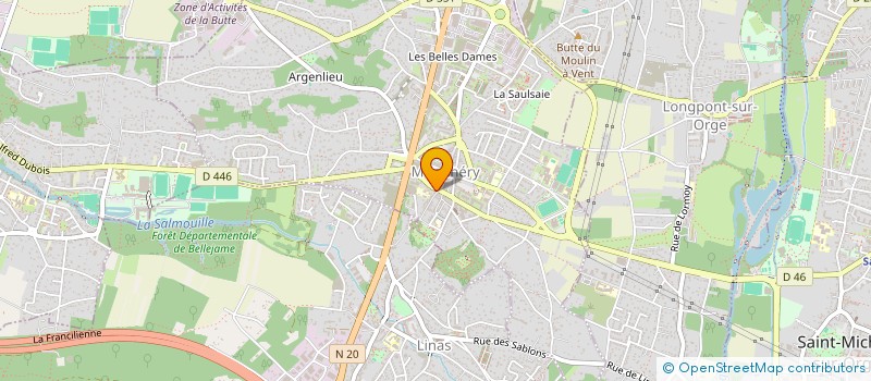 localisation de l'entreprise MONSIEUR PAUL RIGO à MONTLHERY